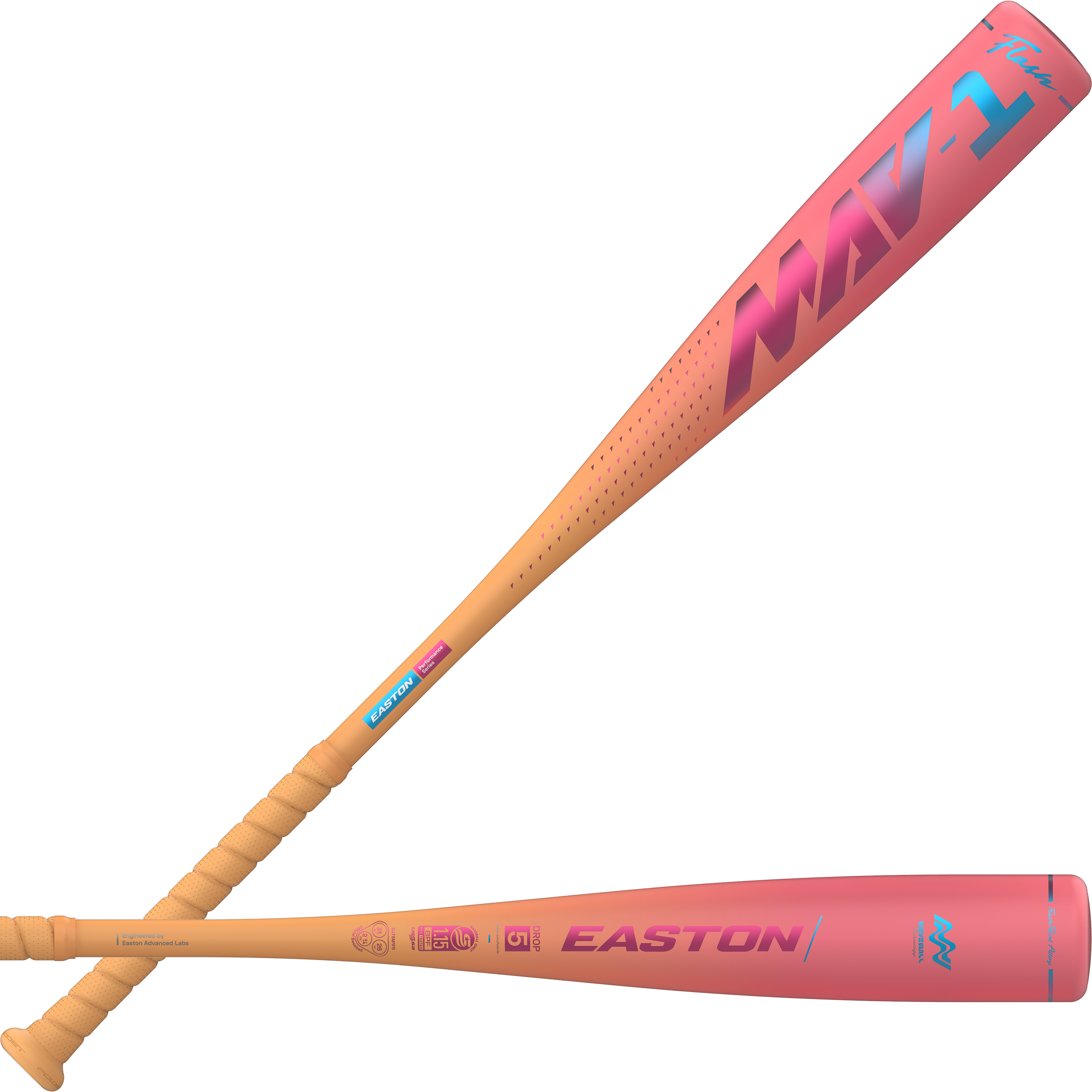 Easton 2026 MAV1 Flash 1-Piece -5 USSSA Baseball Bat - Image 4