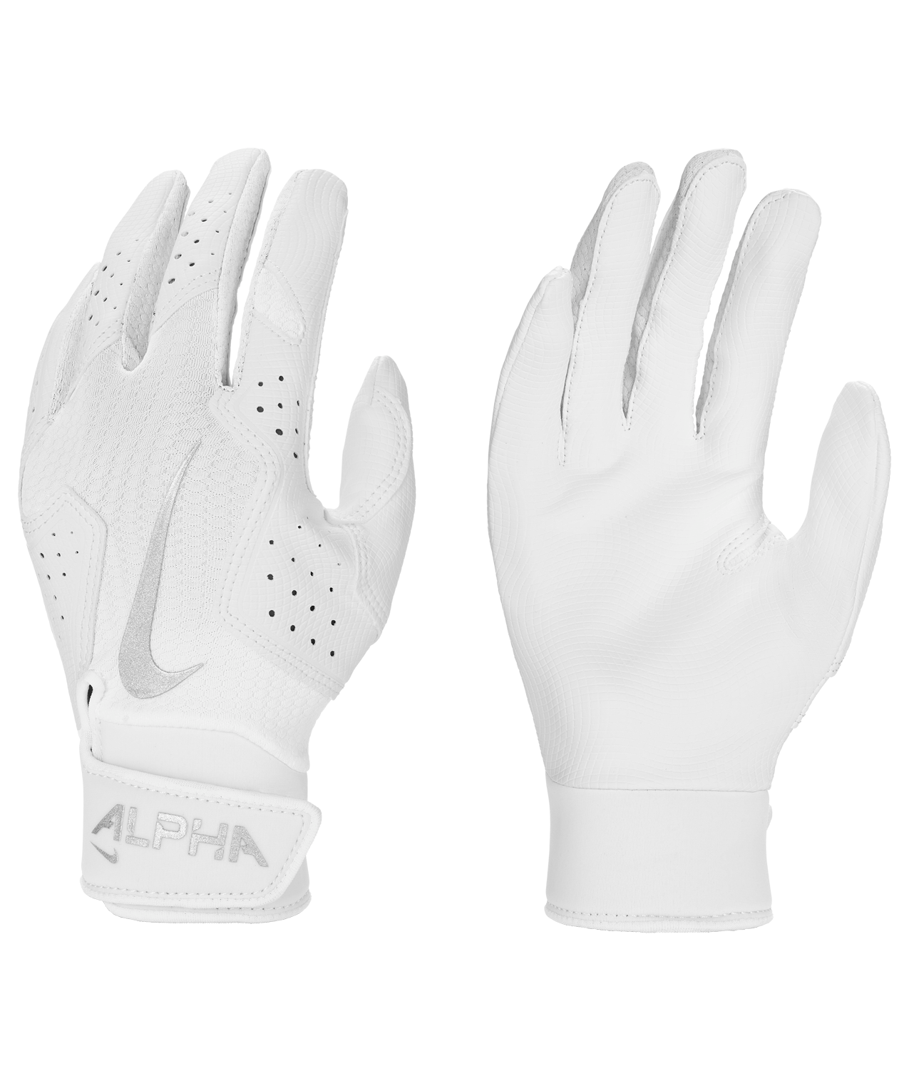 Nike Adult Alpha 2.0 Baseball Batting Gloves - Image 2