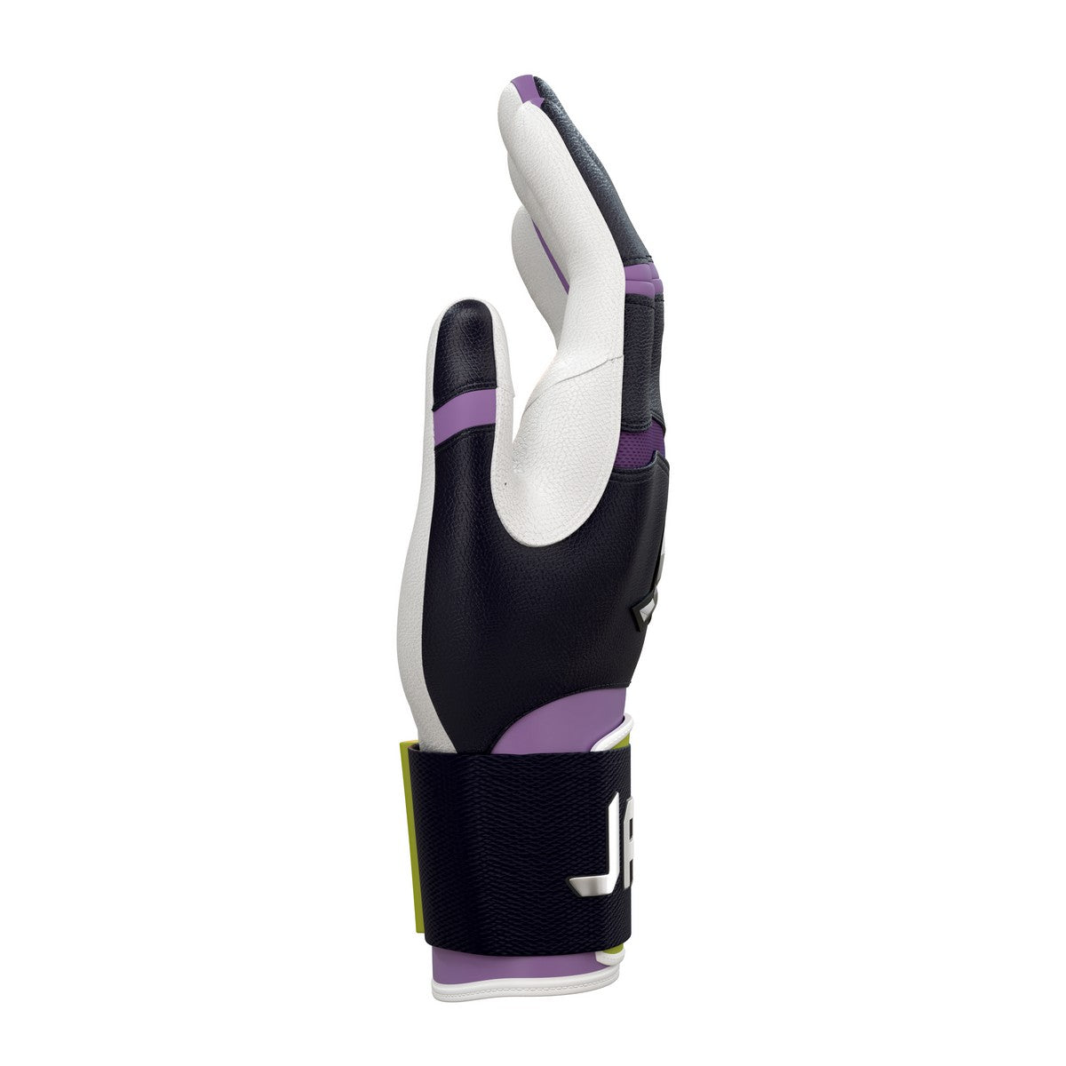Jax Going Yard Grape Traditional Swing Strap Cuff Adult Batting Gloves - Image 4