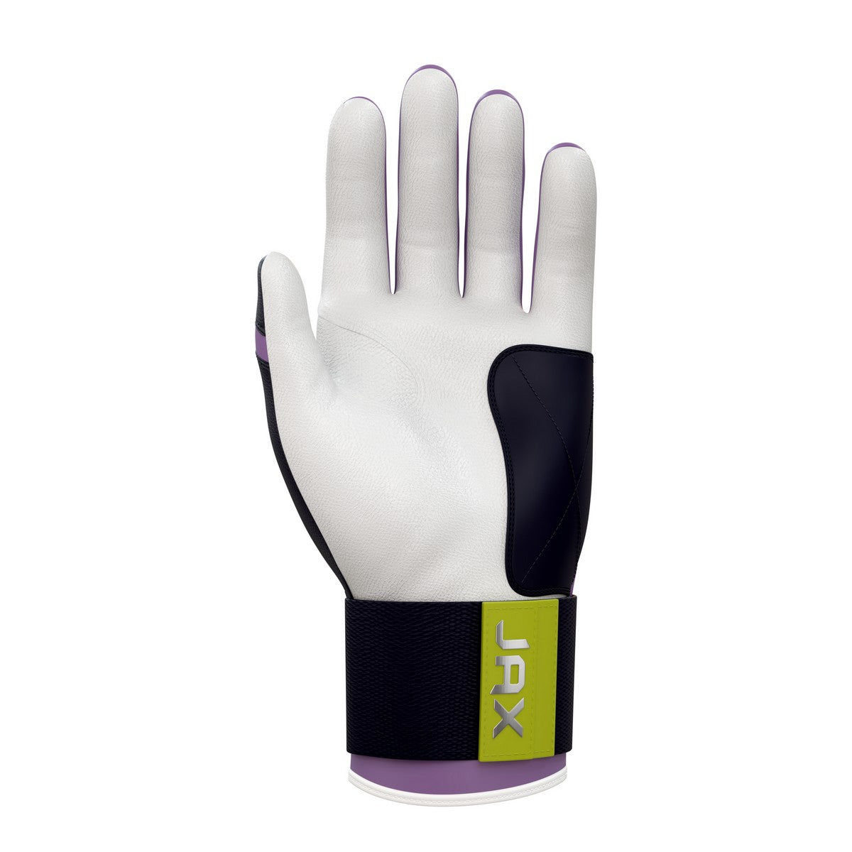 Jax Going Yard Grape Traditional Swing Strap Cuff Adult Batting Gloves - Image 5