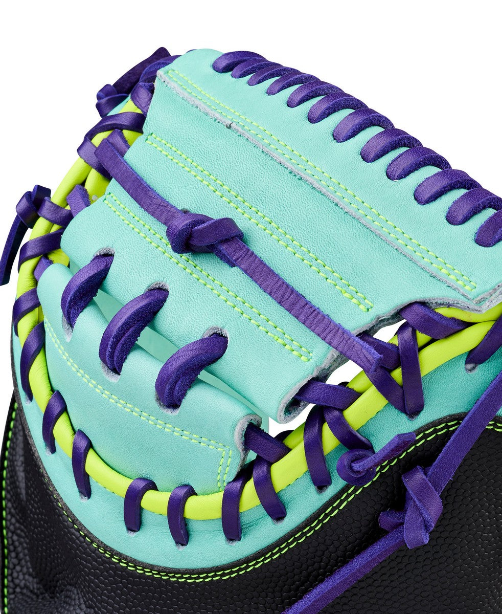 Wilson Spring 2026 A2000 PF33 Pedroia Fit SuperSkin Model 33" Baseball Catcher's Mitt - Image 7
