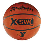 MacGregor®YMCA Rubber Basketball - Intermediate Size 28.5 in.