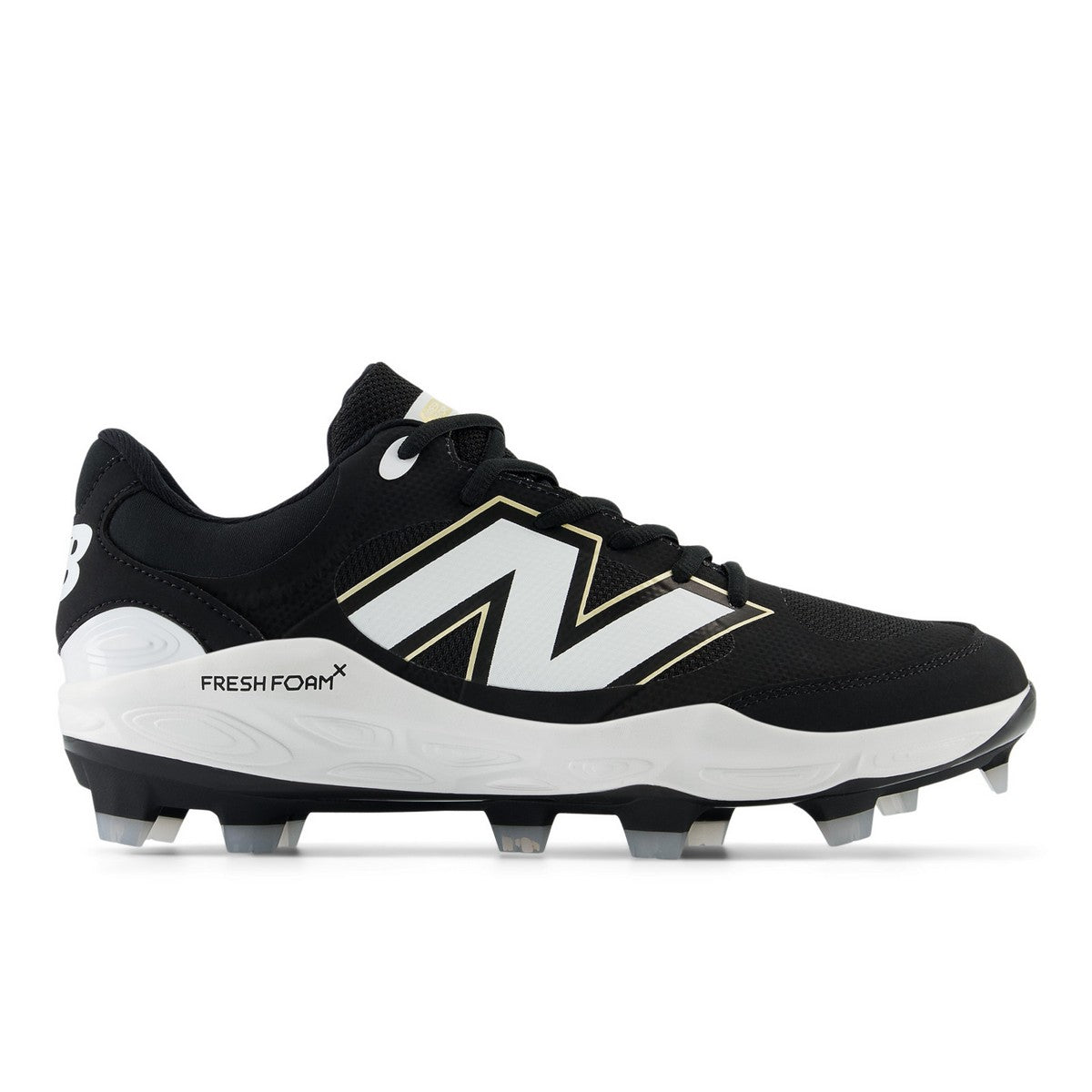 New Balance Mens Fresh Foam 3000V7 Wide 2E Molded Baseball Cleats